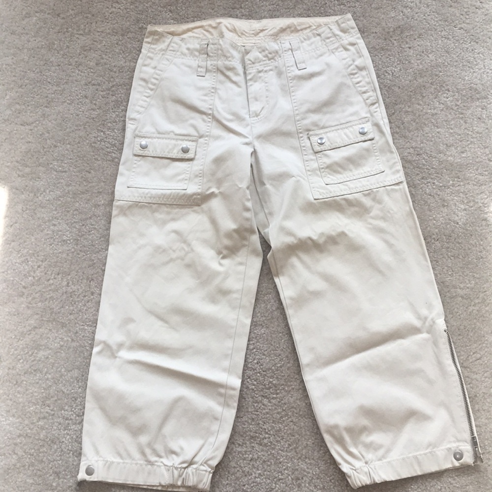 Vintage GAP beige cargo pants cropped